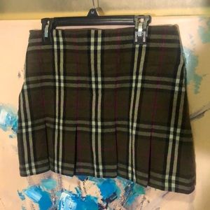Burberry wool mini skirt 6